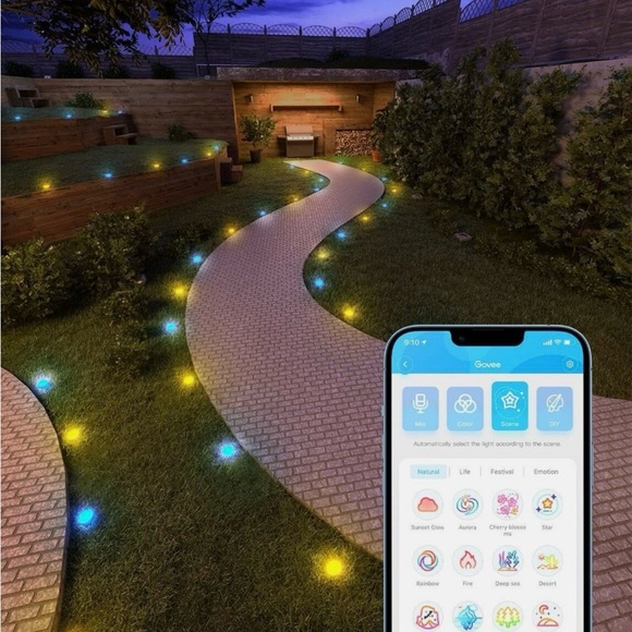 Govee Allure Smart Ground Lights Model #H7050 - Picture 4 of 15
